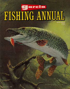 Vintage 1971 Garcia Fishing Annual Magazine & Heddon