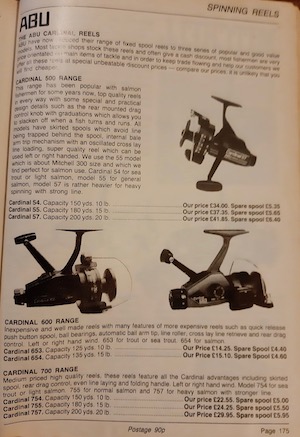 TIGHT LINES ABU GARCIA CATALOGUE FOR YEAR 1999