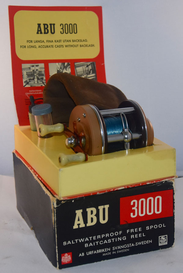Abu Garcia Ambassadeur 5500 C High Speed Bait Casting Reel Vintage Works w/  Box