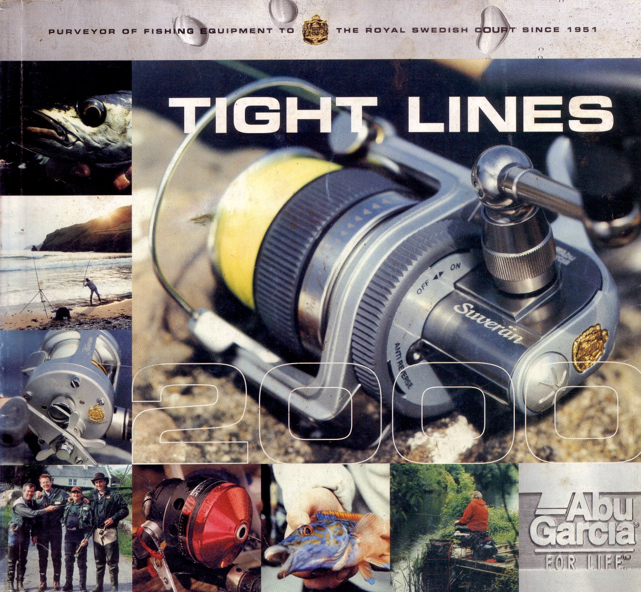 VINTAGE ABU TIGHT LINES ADVERTISING FISHING CATALOGUE FOR 1996