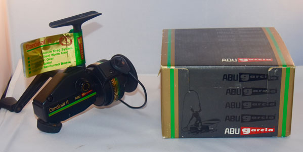 Abu Zebco Cardinal 4 spinning reel Sweden footprint#027000